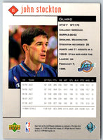 1998 Upper Deck Black Diamond John Stockton #85