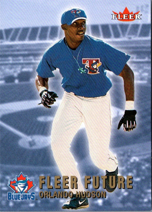 2002 Fleer Orlando Hudson #524