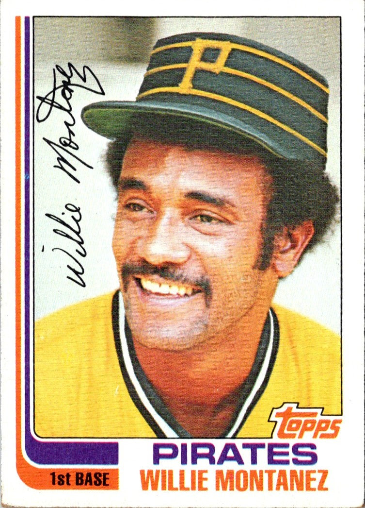 1982 Topps Willie Montanez