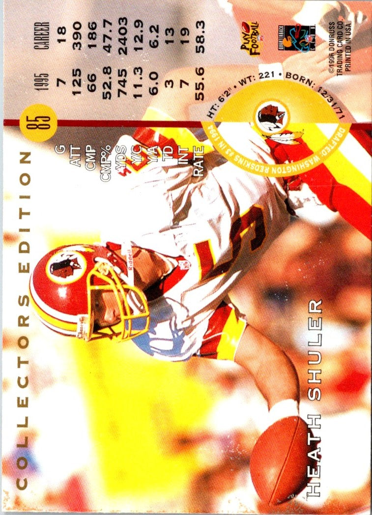 1996 Leaf Collector's Edition Heath Shuler