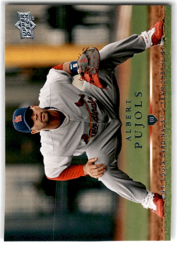 2008 Upper Deck Albert Pujols #357