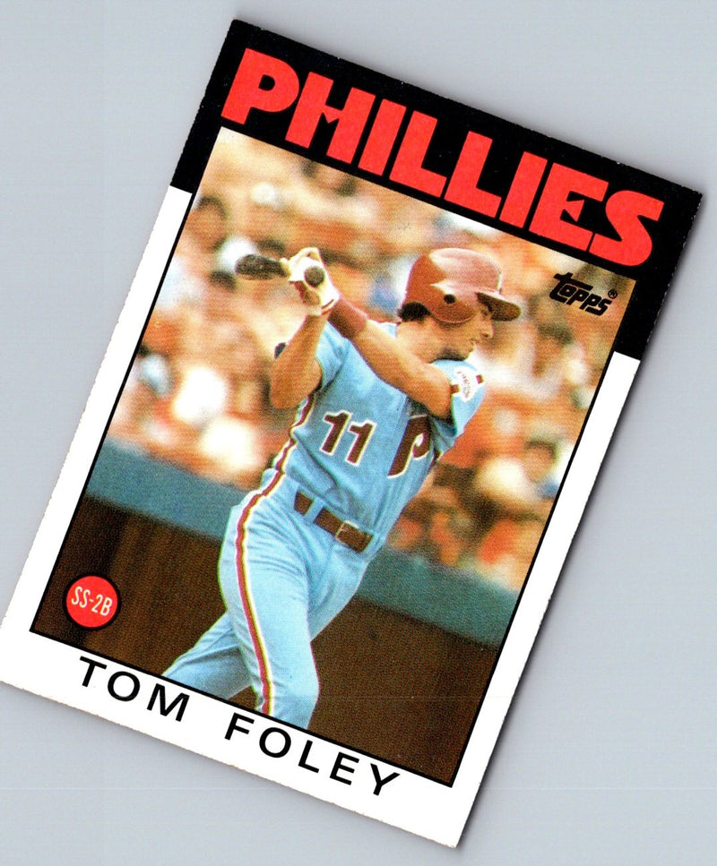 1986 Topps Tom Foley