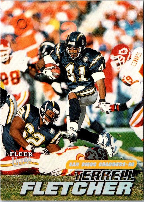 2001 Ultra Terrell Fletcher #42