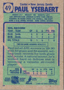 1990 Topps Paul Ysebaert