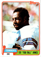 1981 Topps Ed Too Tall Jones #5