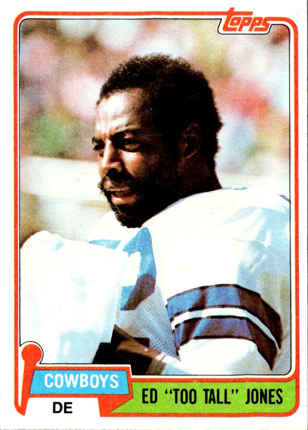 1981 Topps Ed Too Tall Jones #5
