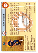 1992 Front Row Draft Picks Rich Ireland