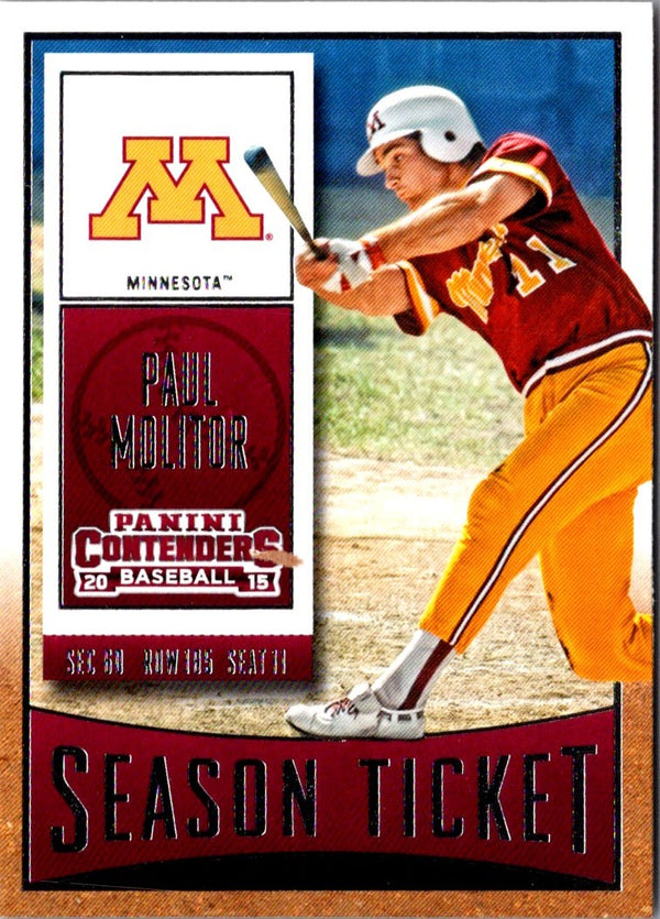 2014 Panini Classics Paul Molitor #104