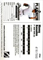 2012 Onyx Platinum Prospects Manny Banuelos #PP4 418/500