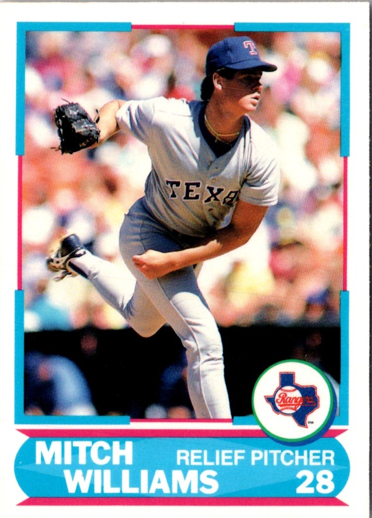 1988 Score Young Superstars II Mitch Williams