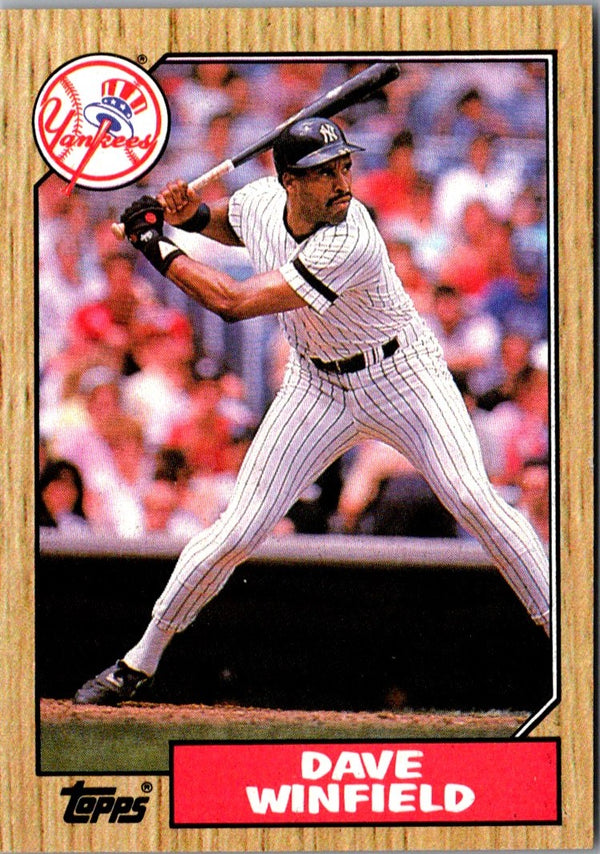 1987 Topps Dave Winfield #770