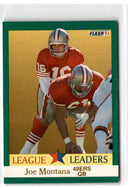 1991 Fleer Joe Montana