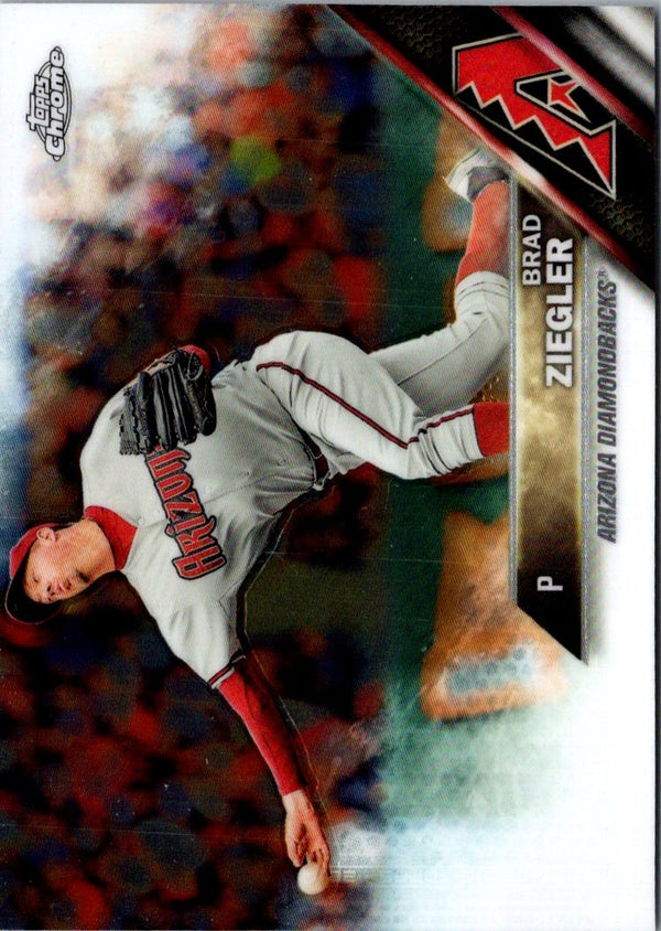 2016 Topps Chrome Brad Ziegler #80