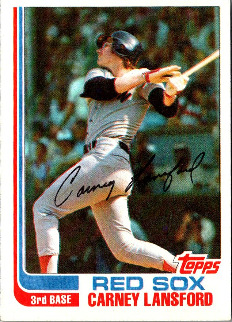 1982 Topps Carney Lansford