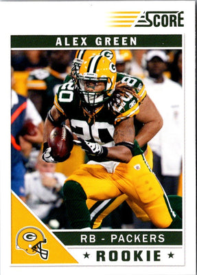 2011 Score Alex Green #307
