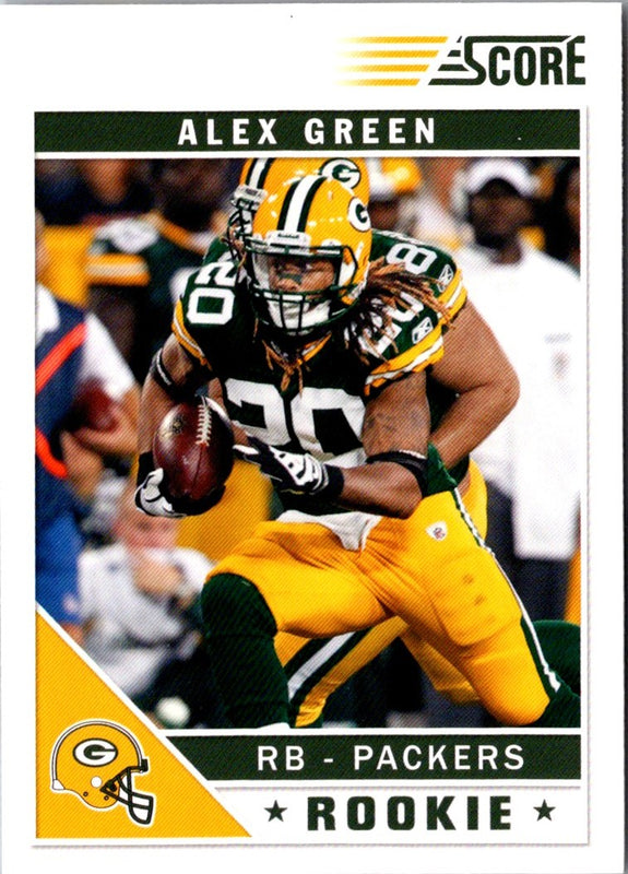 2011 Score Alex Green #307