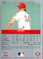1993 Classic Best Ron Blazier #241