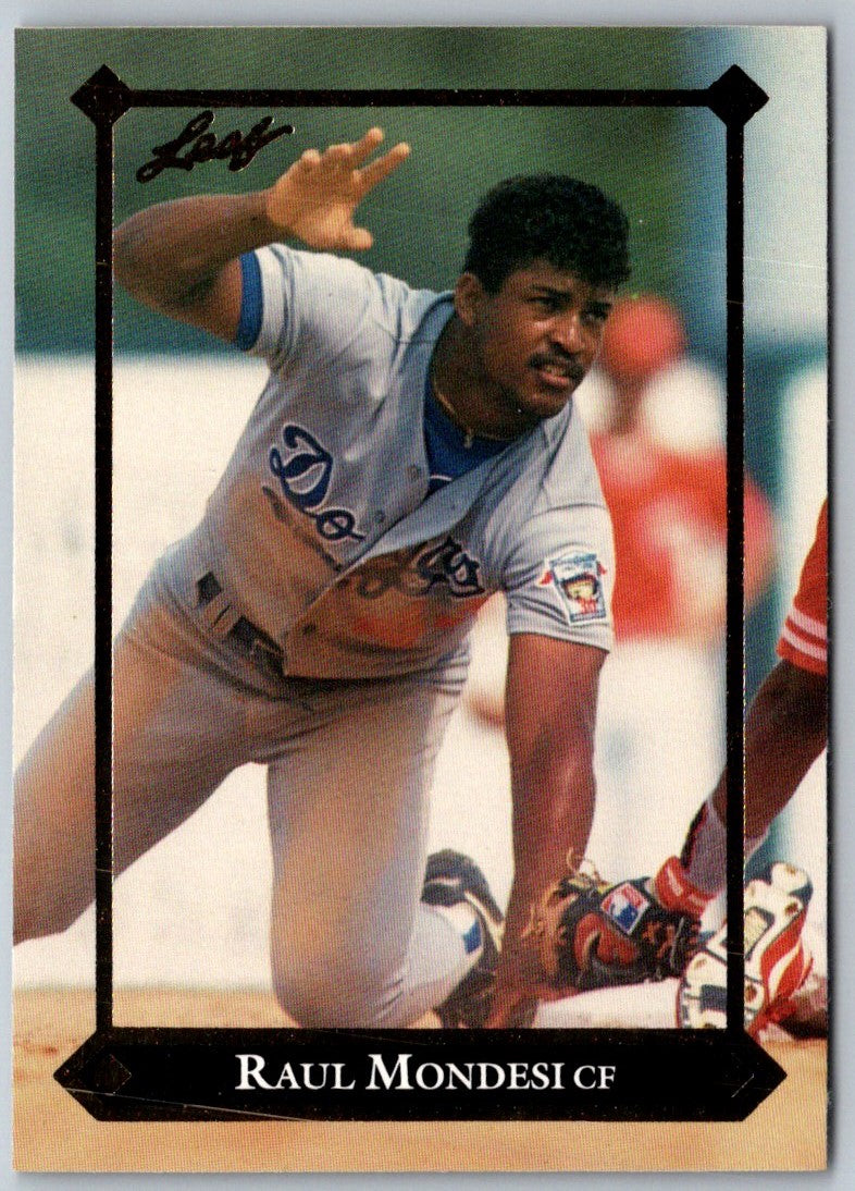 1992 Leaf Gold Rookies Raul Mondesi