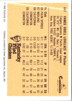 1990 ProCards Vance Lovelace #647