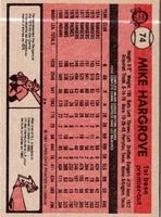 1981 Topps Mike Hargrove #74