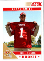 2011 Score Aldon Smith #306 Rookie