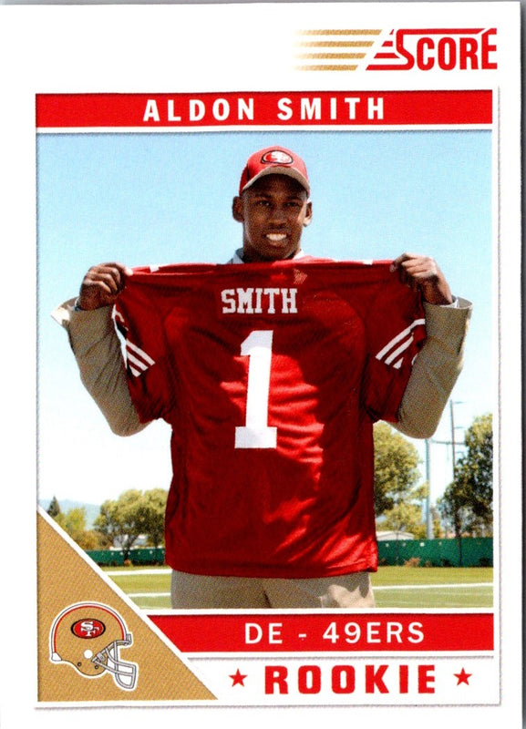 2011 Score Aldon Smith #306 Rookie