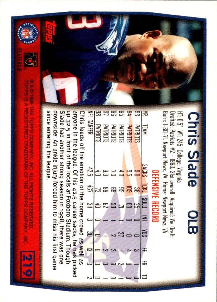 1999 Topps Chris Slade