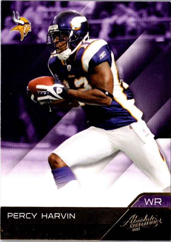 2011 Panini Absolute Memorabilia Percy Harvin #55