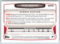 2013 Bowman Oscar Mercado #BDPP36