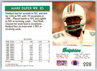1992 Proset Mark Duper #228