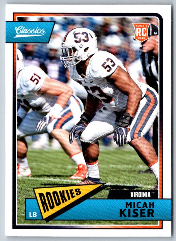 2018 Panini Classics Micah Kiser #235 Rookie