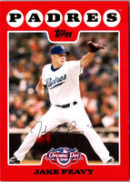 2008 Topps Opening Day Jake Peavy #23