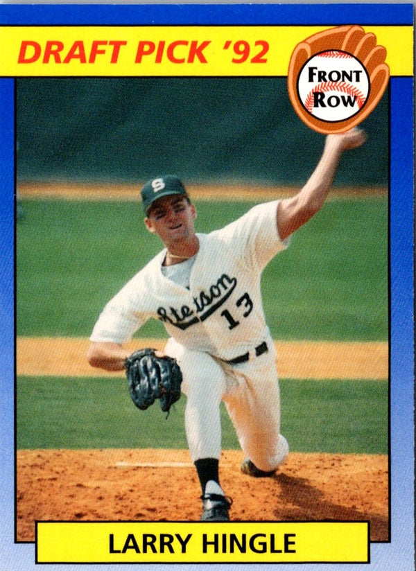 1992 Front Row Draft Picks Larry Hingle #73
