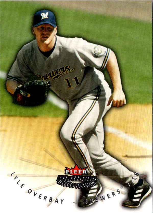 2005 Fleer Platinum Lyle Overbay #14