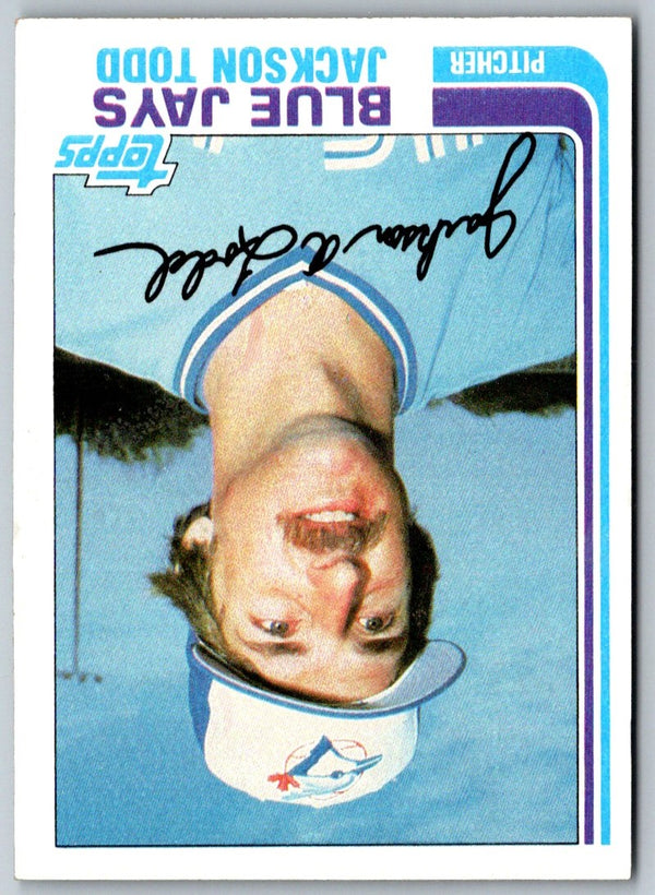 1982 Topps Jackson Todd #565