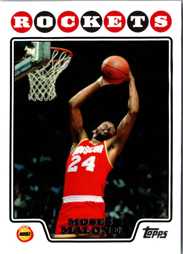 2008 Topps Moses Malone #176