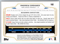 2014 Bowman Andrew Cashner #182