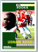 1991 Pinnacle Leonard Russell