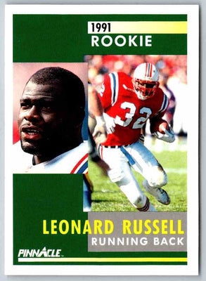1991 Pinnacle Leonard Russell #336