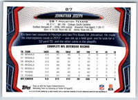 2013 Topps Johnathan Joseph #87
