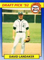 1992 Front Row Draft Picks David Landaker #94