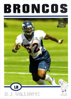 2004 Topps D.J. Williams #336 Rookie