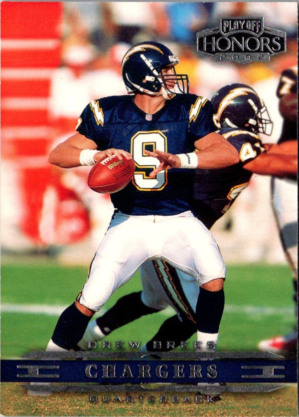 2002 Playoff Honors Drew Brees #77