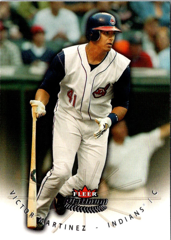 2005 Fleer Platinum Victor Martinez #22