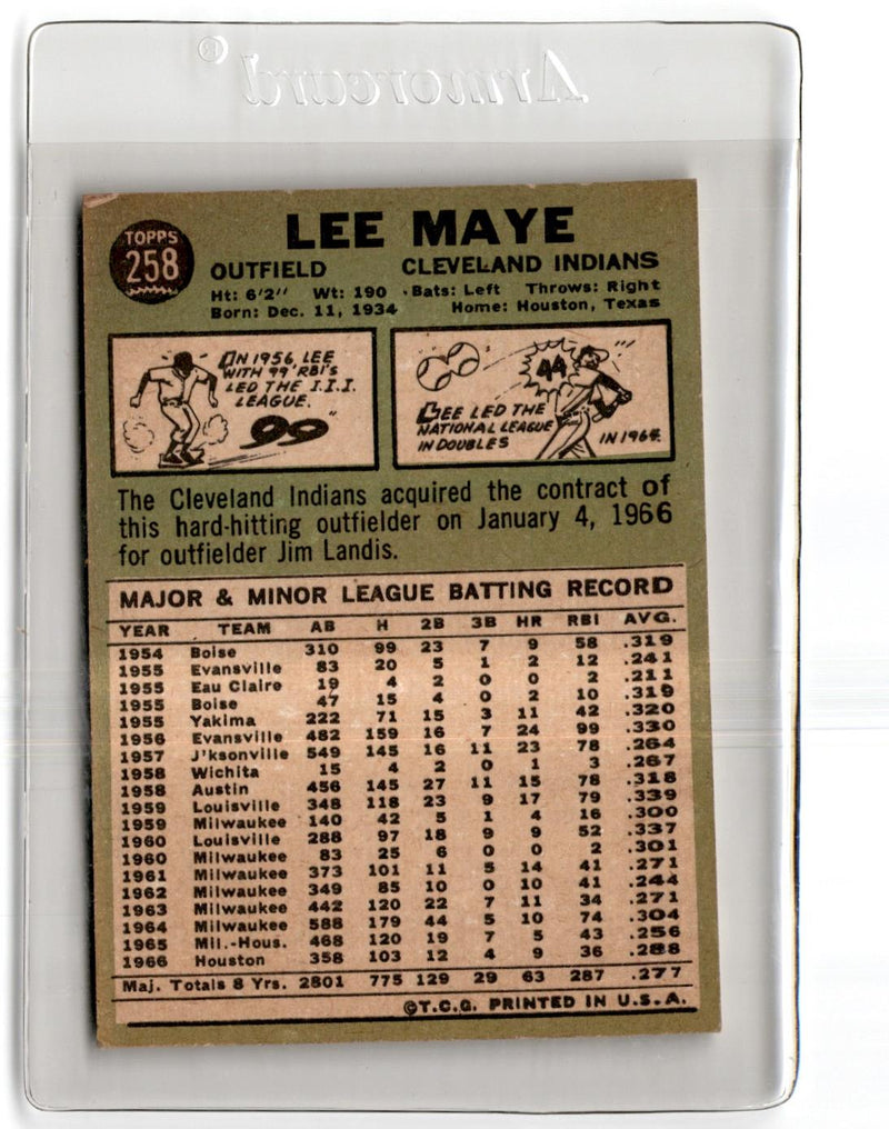 1967 Topps Lee Maye