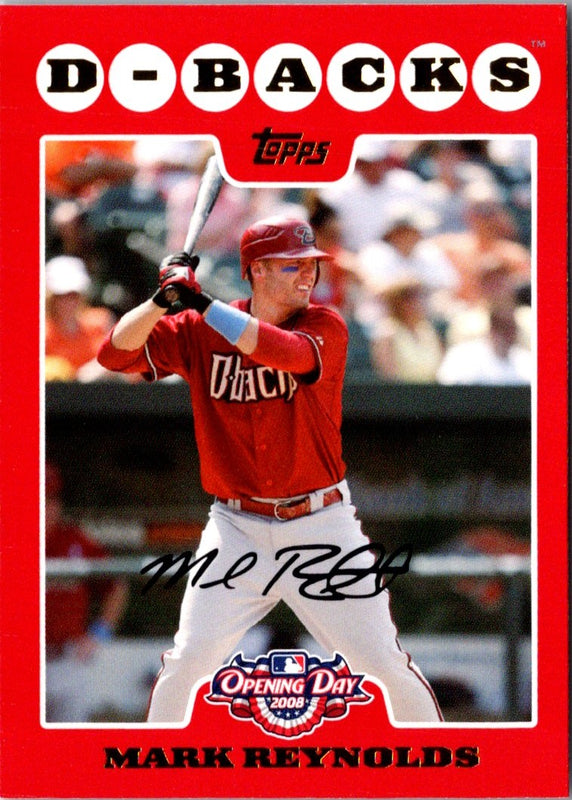 2008 Topps Opening Day Mark Reynolds #38