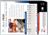 2004 Leaf Press Proofs Blue Mark Prior #117