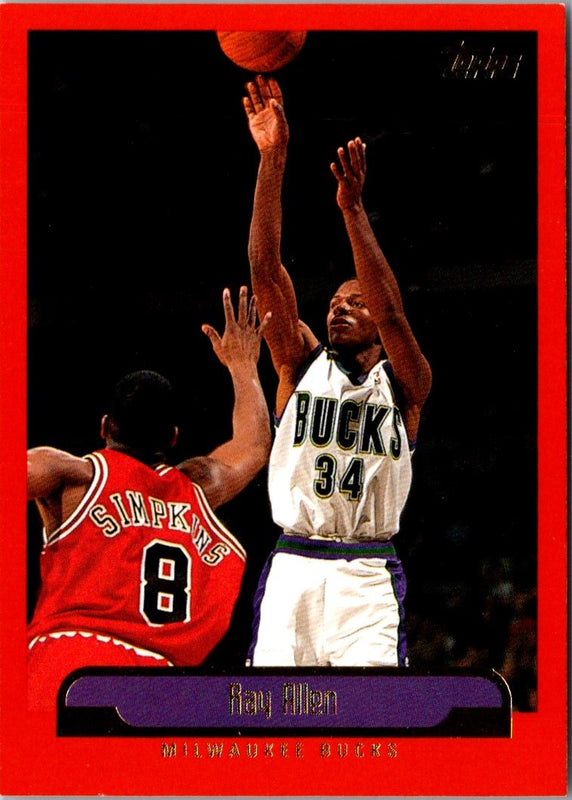 2000 Topps Ray Allen #218