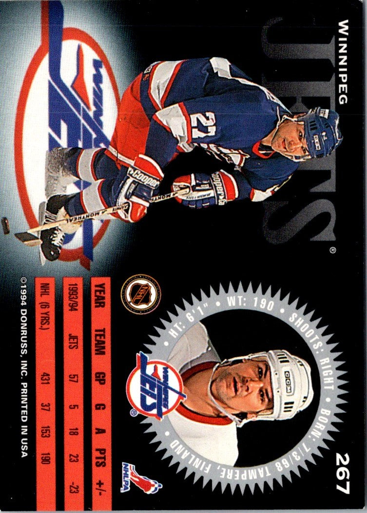 1994 Donruss Teppo Numminen