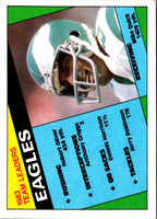 1984 Topps Philadelphia Eagles #25